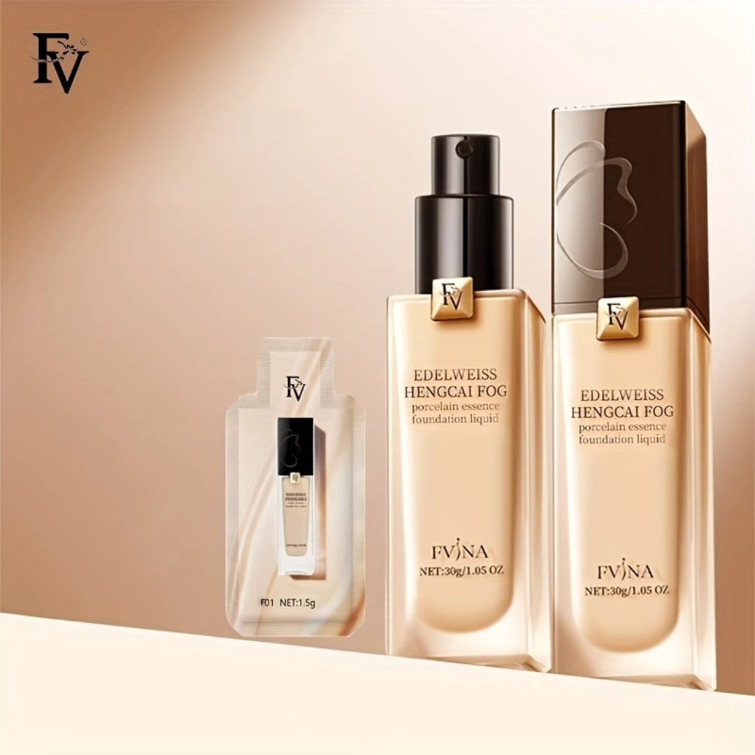 Viral FV Flawless Skin Liquid Foundation – Full Coverage, Lightweight & Long-Lasting