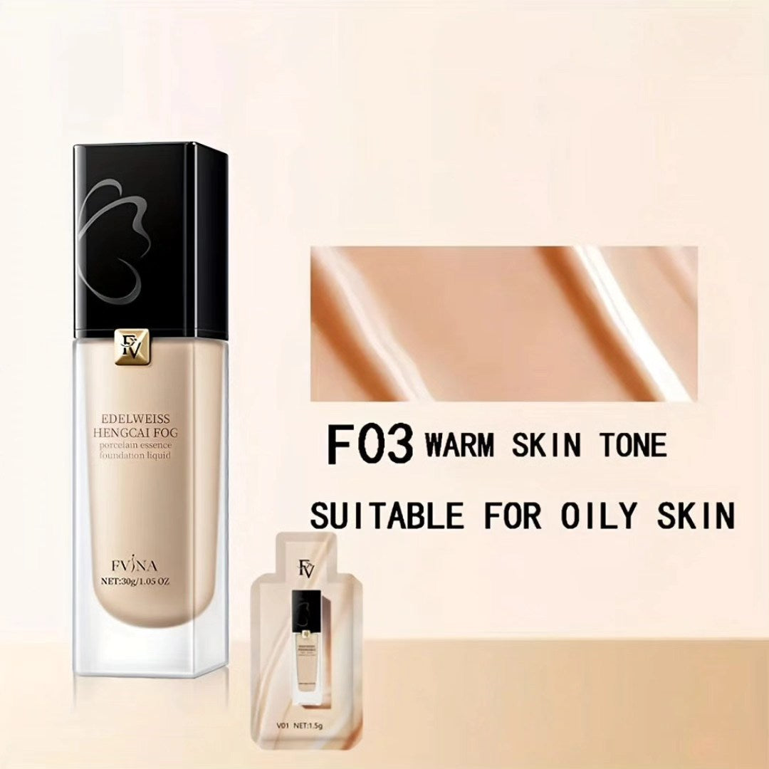 Viral FV Flawless Skin Liquid Foundation – Full Coverage, Lightweight & Long-Lasting