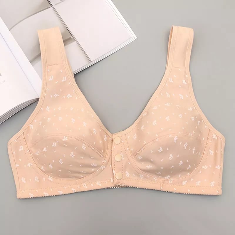 Easy Fit 3 Button Front Open Bra 015