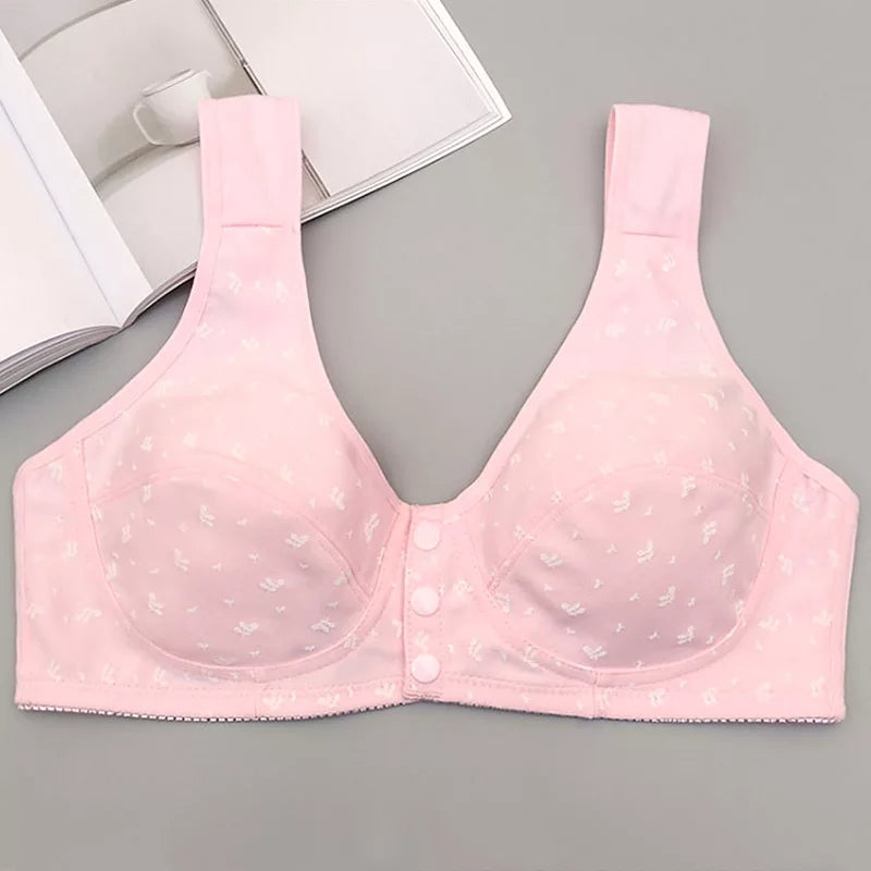 Easy Fit 3 Button Front Open Bra 015