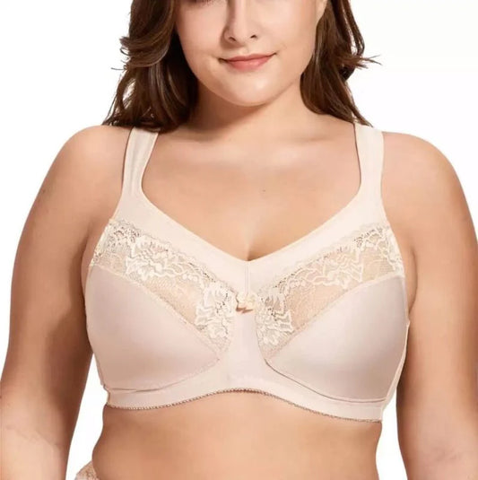 Wide Belt  Full‑Coverage Support Bra