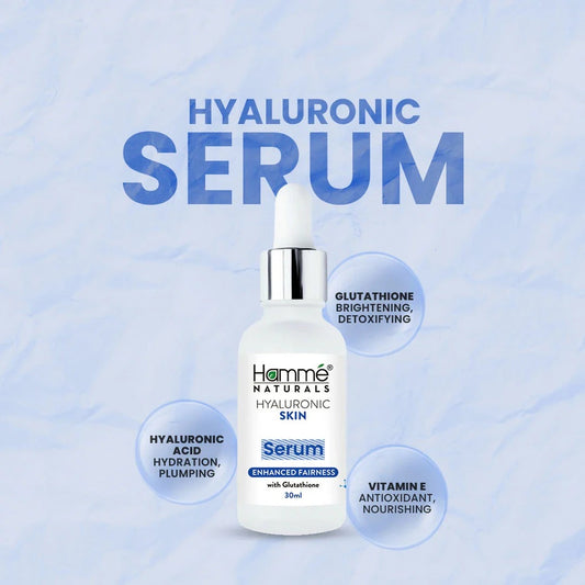 Hyaluronic acid Whitening serum with glutathione