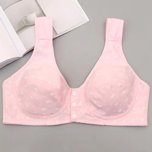 Easy Fit 3 Button Front Open Bra 015